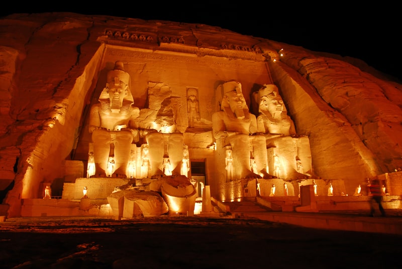Abu Simbel Großer Tempel Sound und Light Show