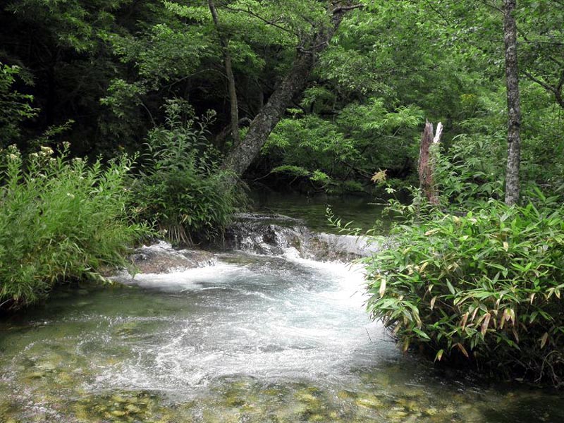 Reise durch das Kamikochi-Tal
