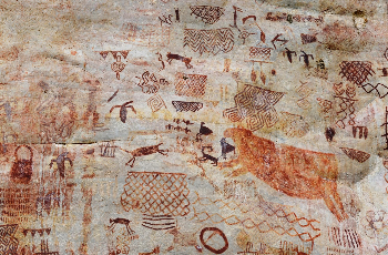 Sie besuchen San Jose de Guaviare mit seinen berühmten 10000 Jahre alten Felsenzeichnungen (Petroglyphen) auf ihre Kolumbien Studienreise.