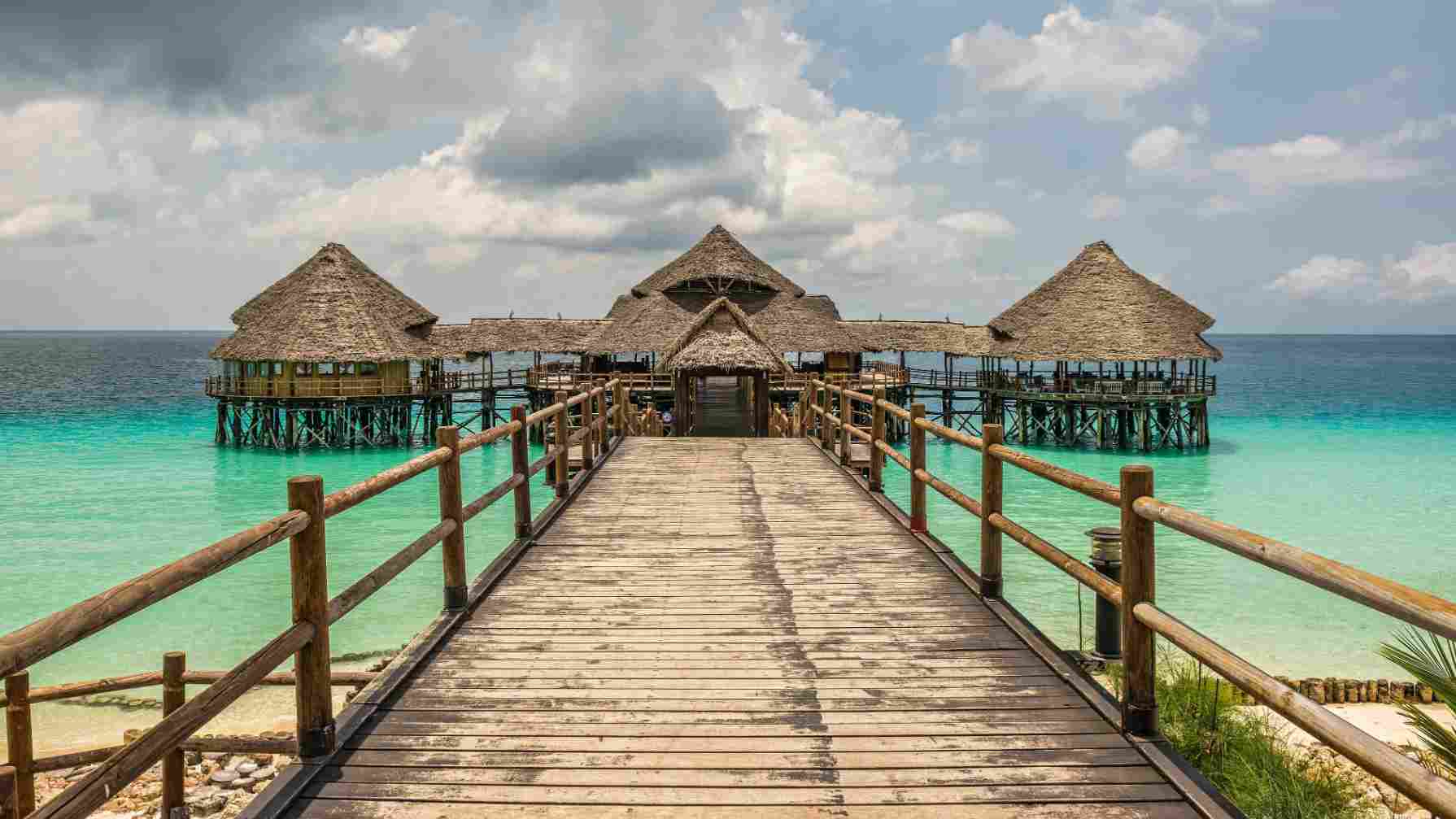 Einzigartiges schwimmendes Bar- und Café-Erlebnis in Sansibar